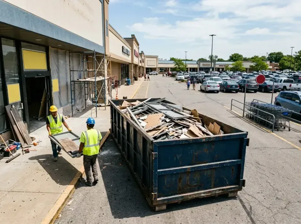 retail-store-renovation-debris-003 — frequently asked questions, Roll-off Dumpster Rentals in Mount Morris, IL